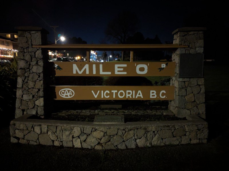 又到了另一側的 Mile 0，literally 橫跨全國，遠過歐洲