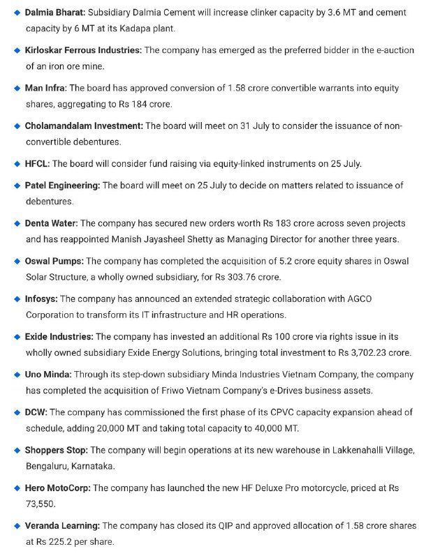 STOCKS TO WATCHSTOCKS TO WATCH