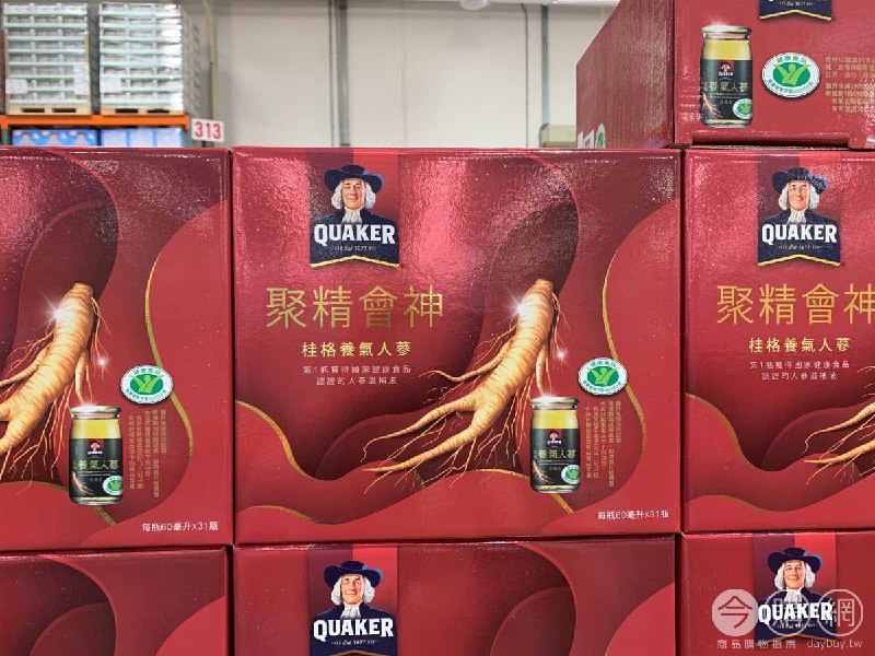 #Costco好市多01月新品通知QUAKER 桂格養氣人蔘 #142408