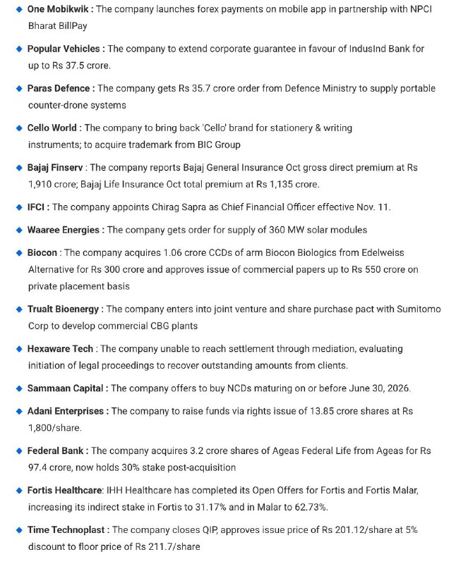 STOCKS TO WATCHSTOCKS TO WATCH