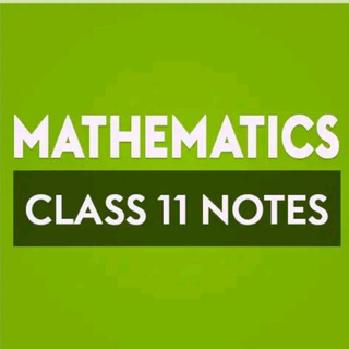 class 11th maths notes pdf Telegram Group Link
