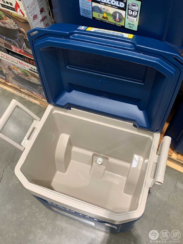 #Costco好市多2月新品通知IGLOO MAXCOLD 62QT 美國製58升滾輪式冰桶 #1356920