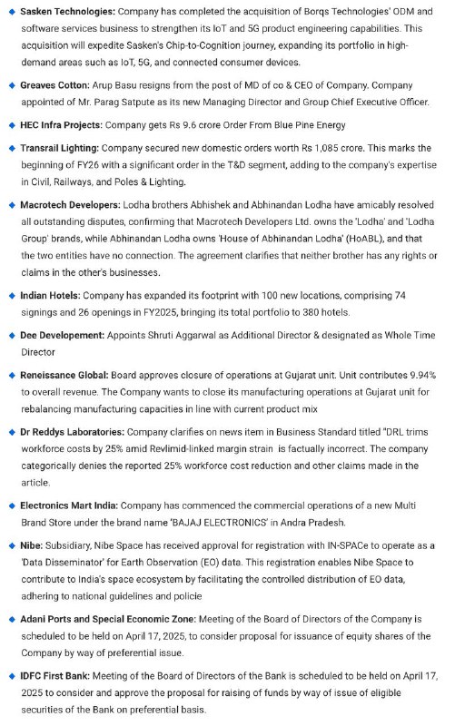 STOCKS TO WATCHSTOCKS TO WATCH