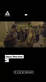נתמקם בעזה; הם צריכים לעזוב או שנהרוג אותם", אומרת עטרה סרוואטין, פעילת ימין צעירה ישראלית מחוץ לעצרת למען…
