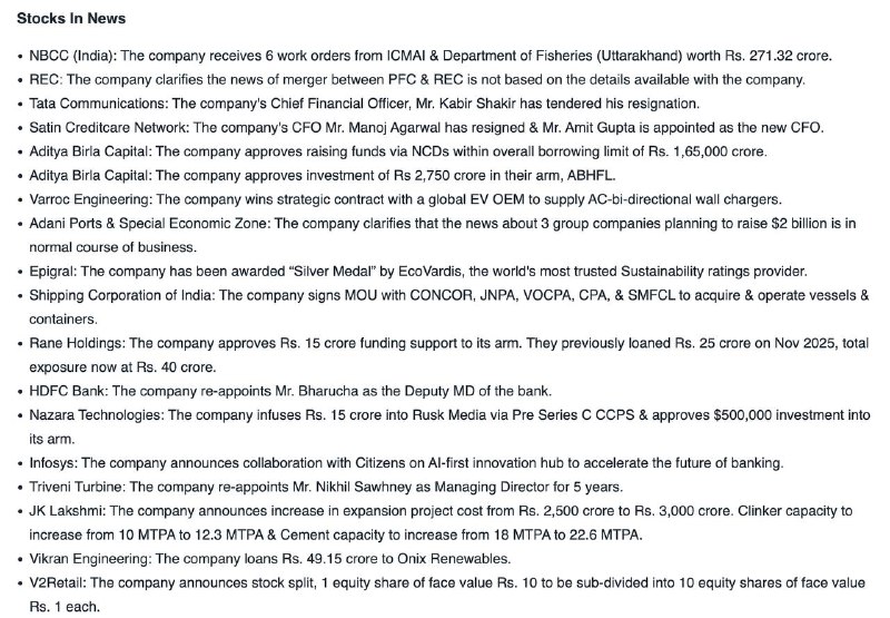 STOCKS TO WATCHSTOCKS TO WATCH
