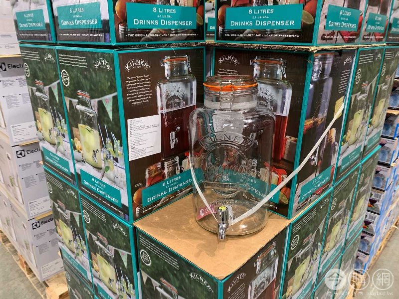 #Costco好市多5月新品通知KILNER 玻璃飲料桶 #194976