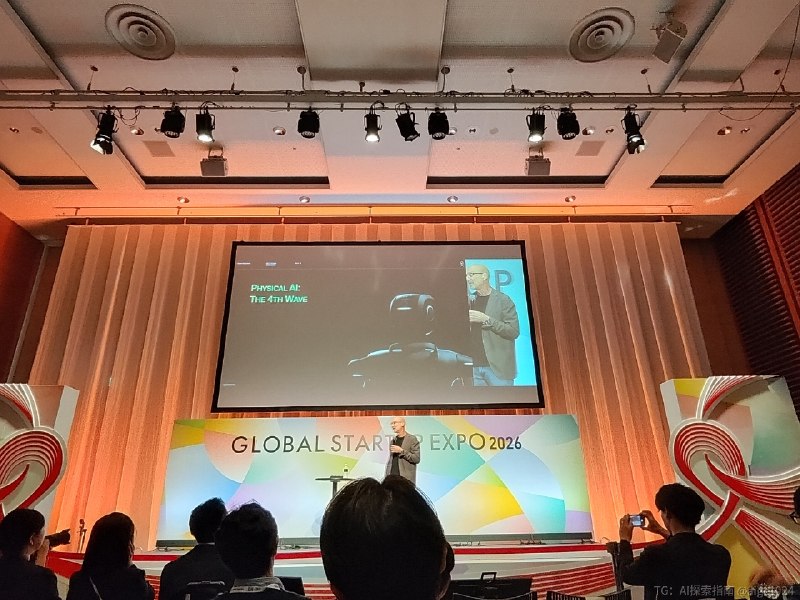 在大阪 Global Startup EXPO现场，听Andy Rubin 讲 Physical AI