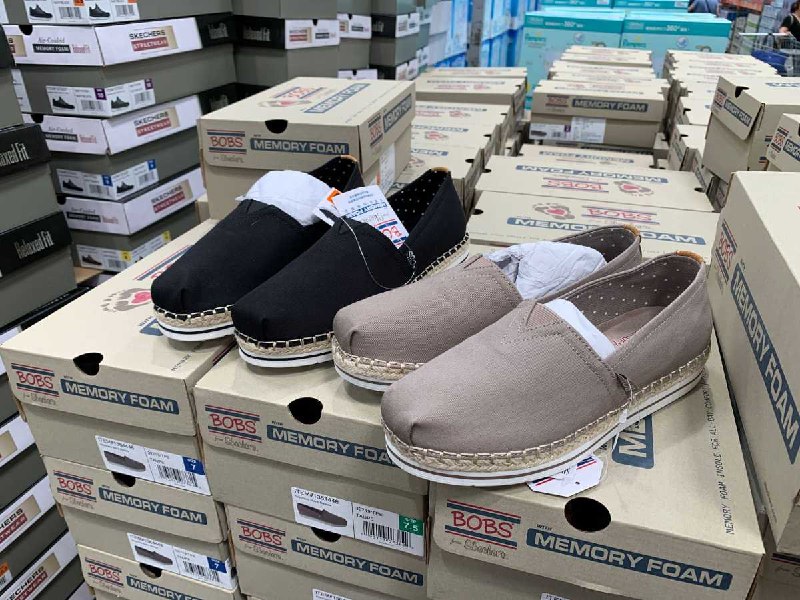 #Costco好市多7月新品通知SKECHERS 女帆布厚底休閒鞋 BOBS #1364448