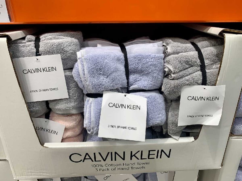 #Costco好市多03月新品通知CALVIN KLEIN 純綿毛巾3入組 #129149