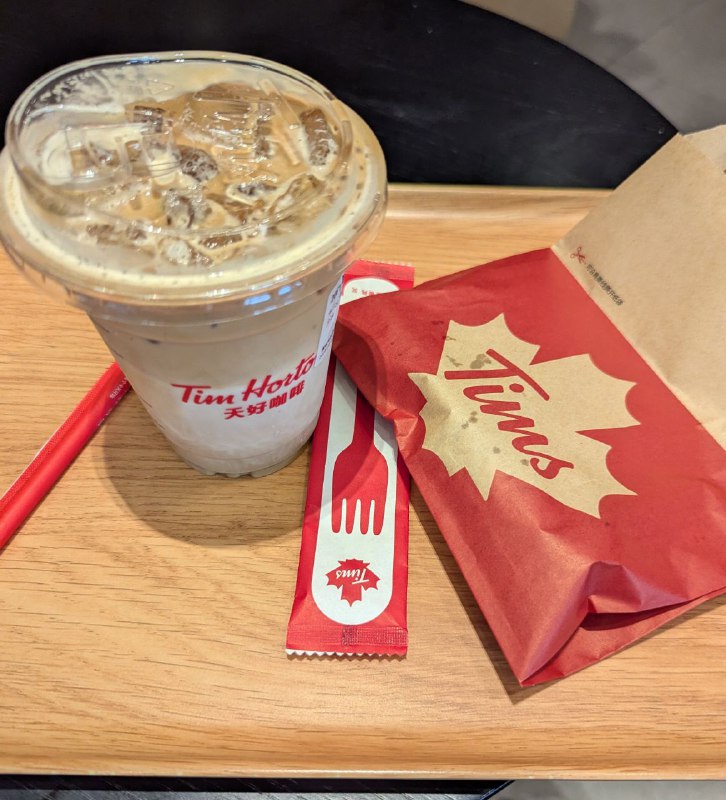來看看中國的 Tims，太好玩了