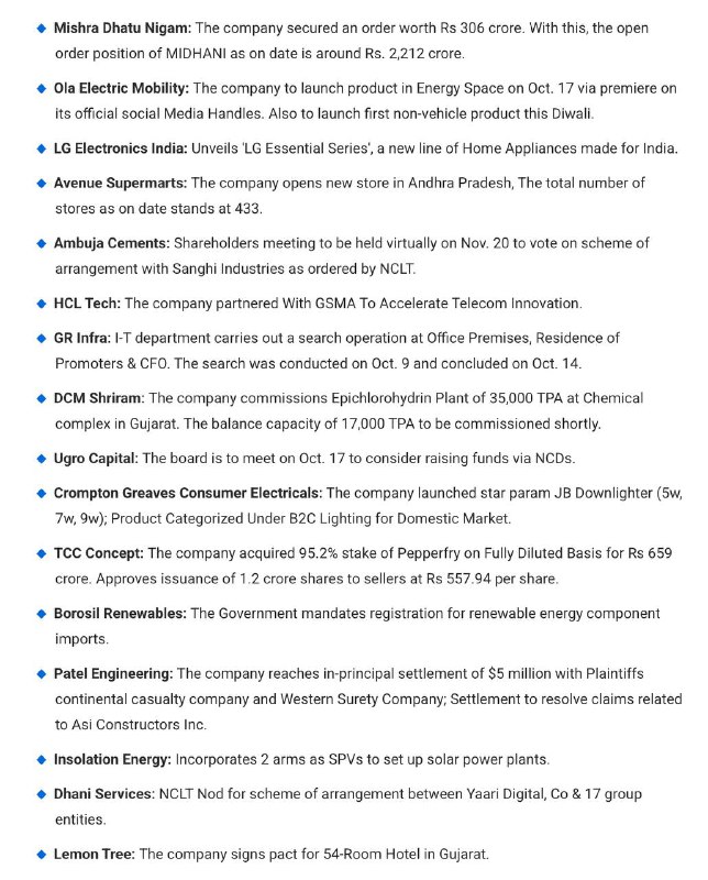 STOCKS TO WATCHSTOCKS TO WATCH