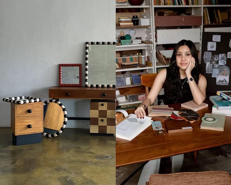 Her furniture is inspired by ondeh-ondeh, agar-agar and biscuits. Meet Singapore designer Faezah Shaharuddin, whose Studio Kallang is taking familiar Malay cultural references to the global design scene.