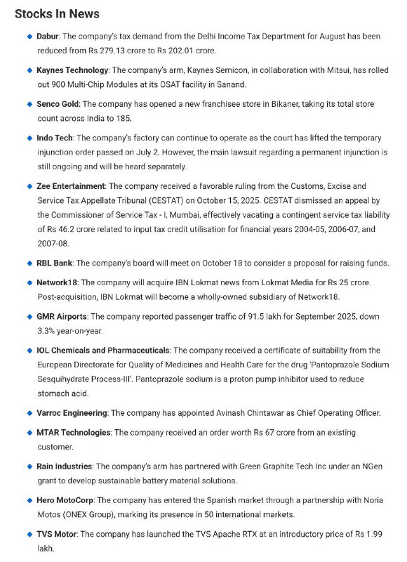 STOCKS TO WATCHSTOCKS TO WATCH