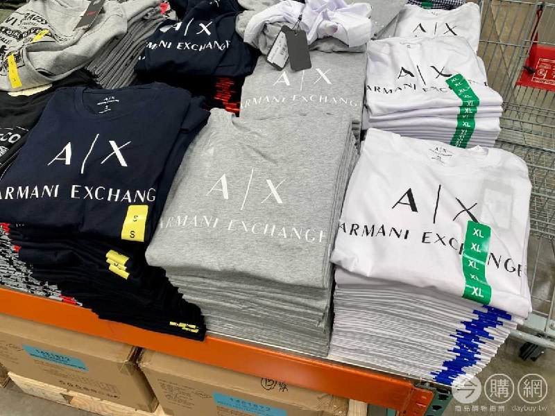#Costco好市多06月新品通知ARMANI EXCHANGE 男短袖T恤 #1551671