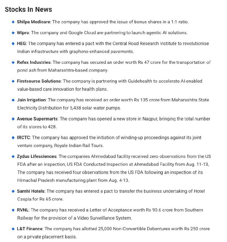 STOCKS TO WATCHSTOCKS TO WATCH