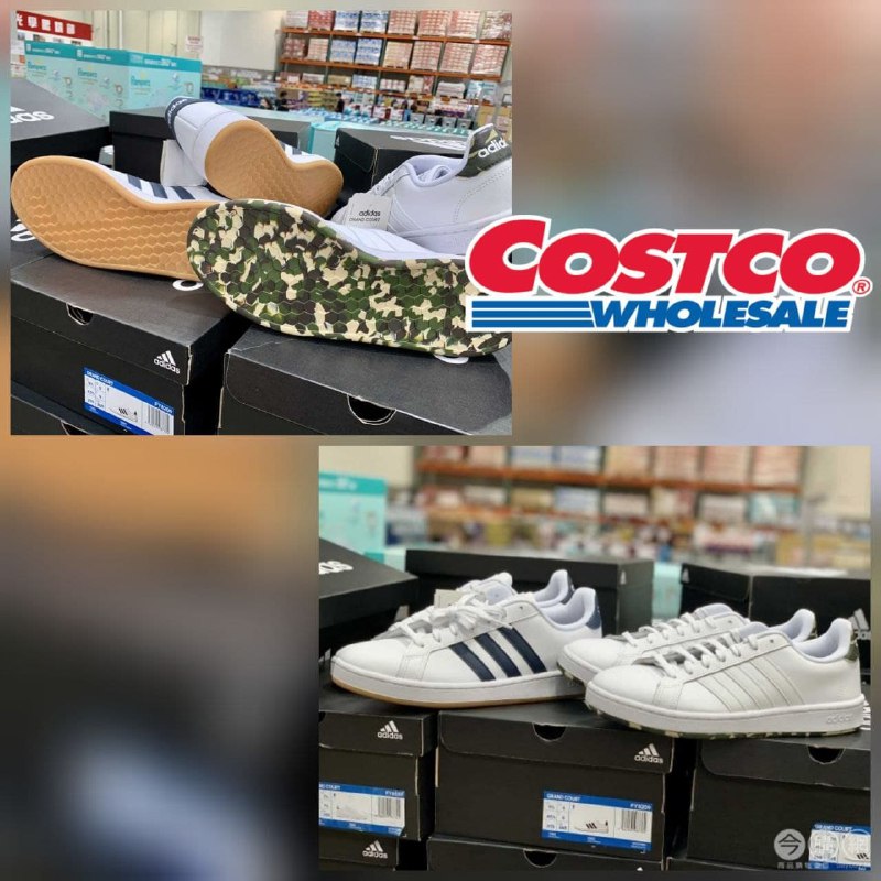 Costco有新ADIDAS 復古男運動鞋，美國尺寸8~11都有，價格真的很可以買😆新商品情報連結 