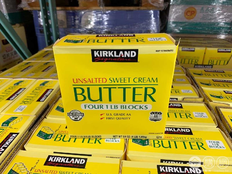 #Costco好市多06月推薦通知KIRKLAND SIGNATURE 無鹽奶油(乳脂含量80%) #744110
