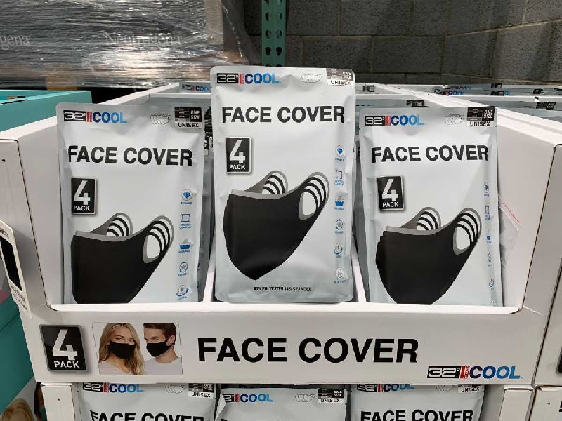 #Costco好市多11月新品通知32 DEGREES 涼感口罩4入 #1459779