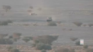 הכוחות המזוינים של תימן פרסמו סרטון של הכוונת כלי רכב סעודיים טילים וכטב"מים.