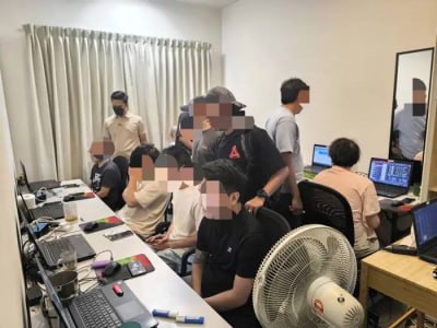 吉隆坡大事件：吉隆坡警方突袭高档公寓 捣毁一涉华外汇诈骗团伙 10人落网！ 6月2配图