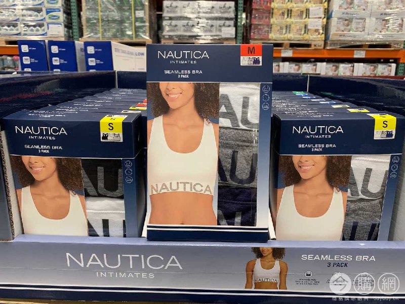 #Costco好市多07月新品通知NAUTICA 女舒適無鋼圈內衣三入組 #113268