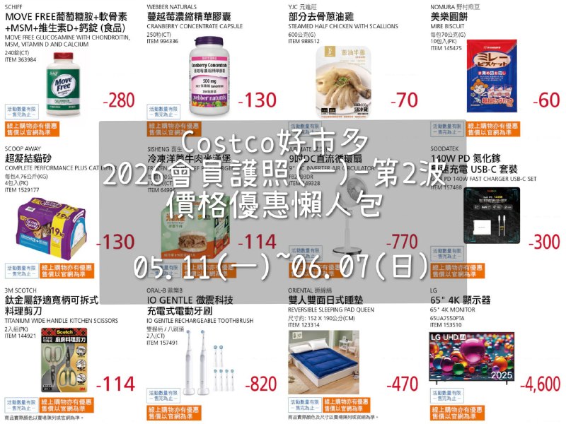優惠情報連結 