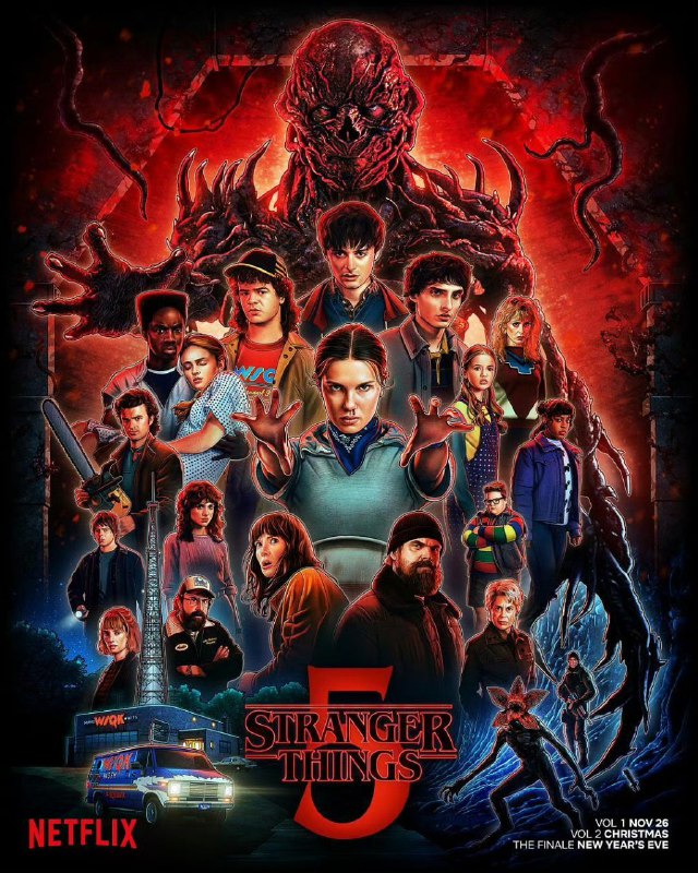 名称：怪奇物语 第五季 怪奇物语5  怪奇物语最终季   Stranger Things Season 5 (2025)  [1080p +4K]   [中英字幕]   [附1-4季]  【美剧】 [更新08集]