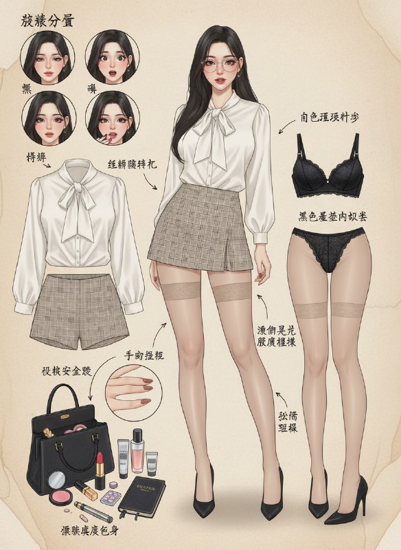 AI 全场景穿搭分解图nano banana 太强啦@aigc1024AI 全场景穿搭分解图nano banana 太强啦@aigc1024