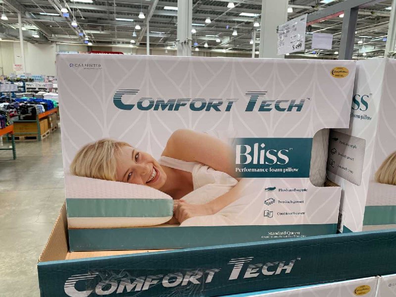 #Costco好市多7月新品通知COMFORT TECH 美國製彈性記憶綿支撐枕 #126227