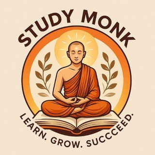Telegram profile photo for Study Monk KAS 🎯🧘