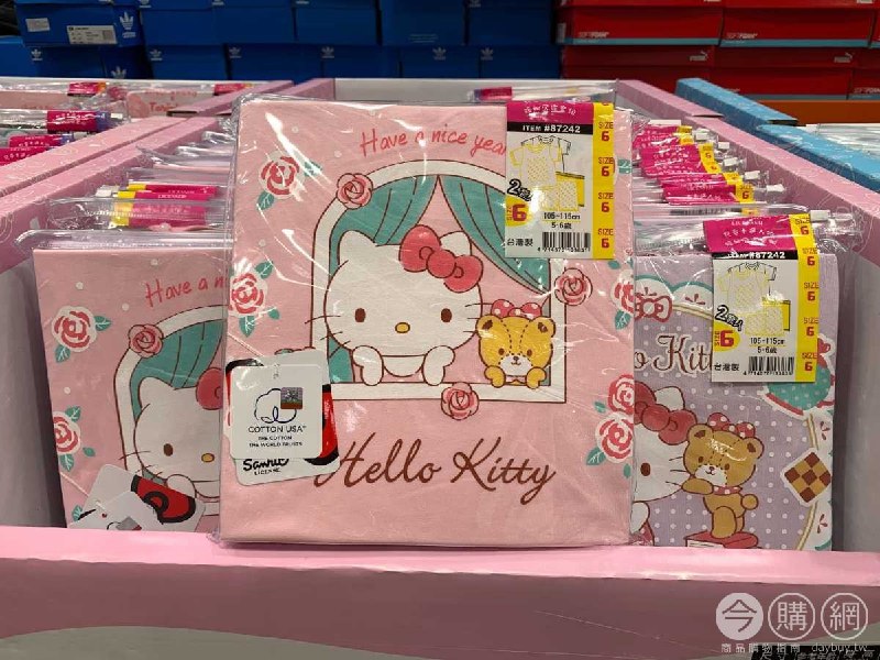 #Costco好市多07月新品通知女童短袖純棉套裝兩組入 #87241