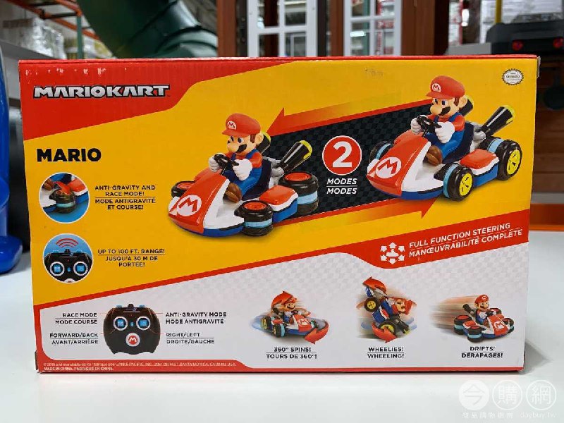 #Costco好市多4月新品通知MARIO KART 瑪利歐迷你搖控賽車 #126579