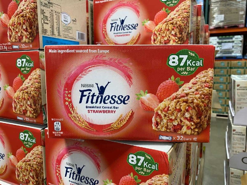 #Costco好市多8月新品通知NESTLE 雀巢纖怡草莓穀物棒 #127818