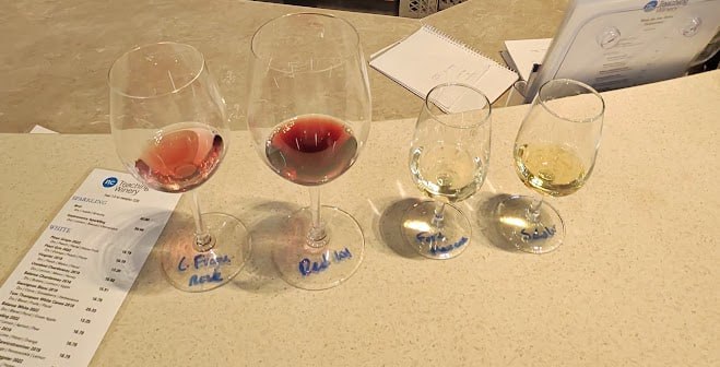 Frozen Falls!& Niagara College Teaching Winery最右這款叫 Scholar 的小甜冰酒好好喝，Niagara 的酒莊果然得多嘗幾家