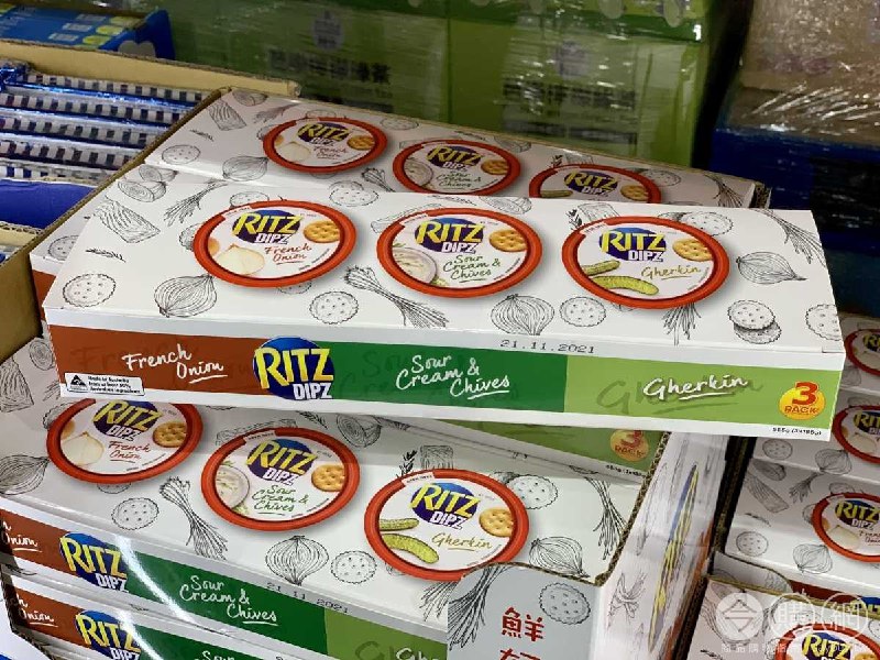 110/08/18 Costco新商品通知RITZ 麗滋澳洲鮮奶油乾酪抹醬組合 #131459