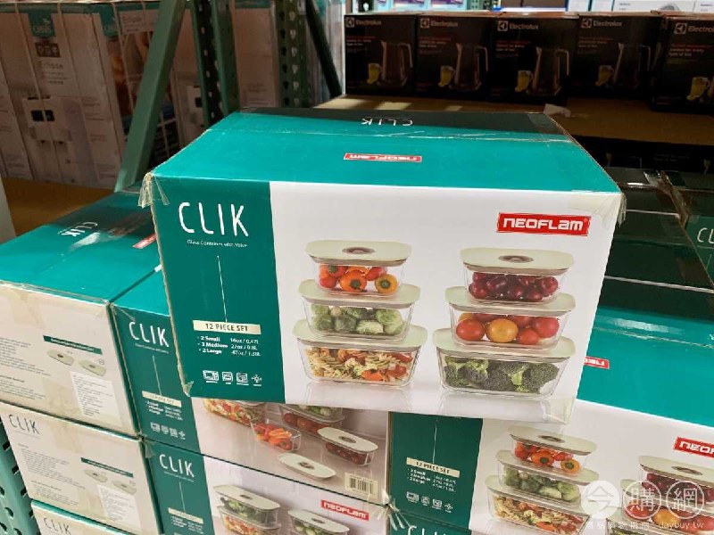 #Costco好市多9月新品通知NEOFLAM CLIK系列玻璃保鮮盒組 #127781