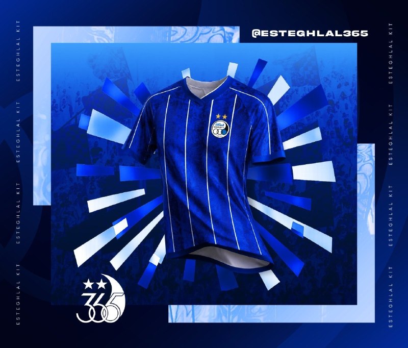⚽️Dashagh News⚽️: ⭕️🏳 قرعهكشي بزرگ 70 کیت استقلال در رسانه استقلال365؛فقط کافیه وارد ربات زیر بشی 👇☑️ @F00TiBot