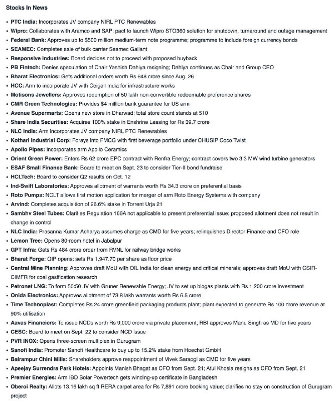STOCKS IN NEWSSTOCKS IN NEWS