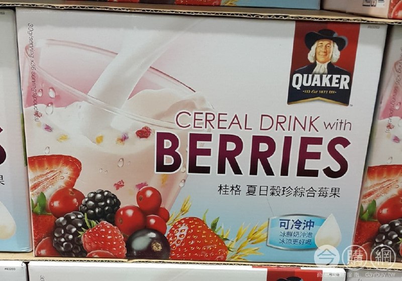 Costco折價通知04/29(四)前 折60元#5篇FB社團開箱QUAKER 桂格夏日穀珍綜合莓果 #83269