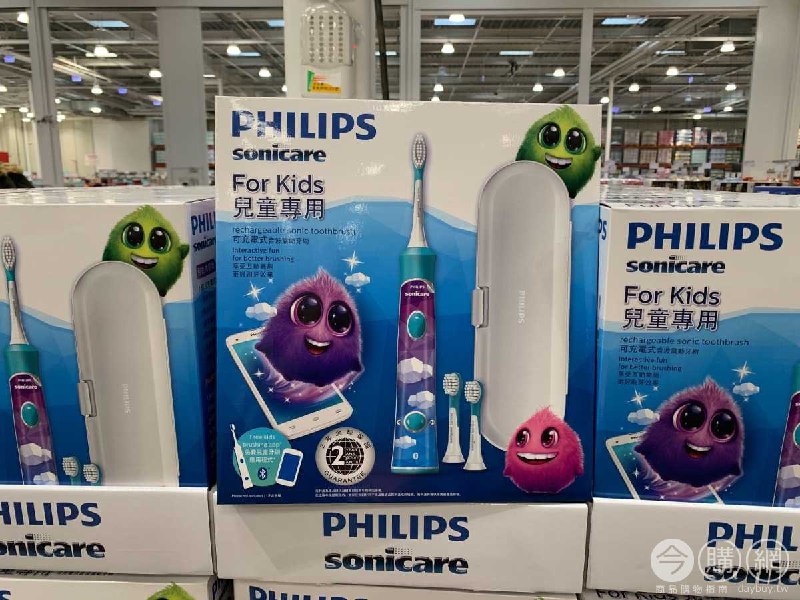 Costco折價通知03/18(四)前 折300元 PHILIPS 飛利浦兒童音波牙刷組 #136322