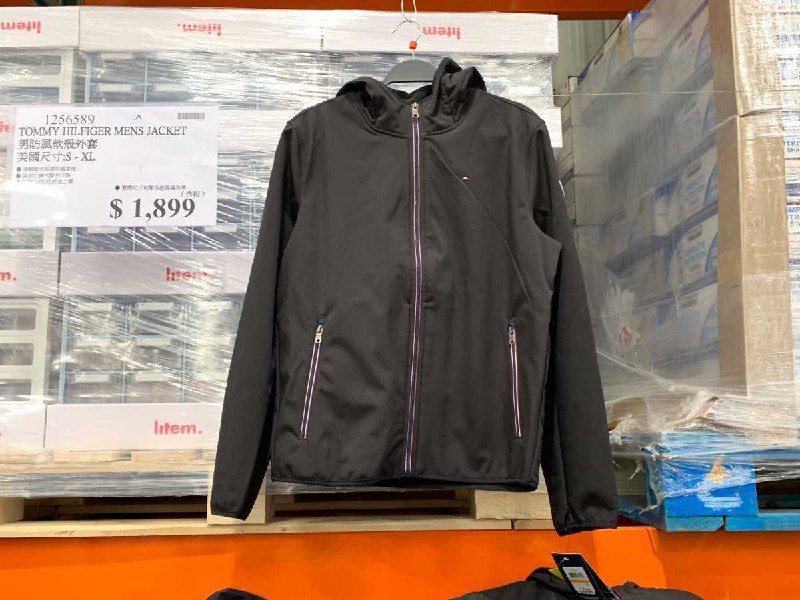 #Costco好市多11月新品通知TOMMY HILFIGER 男防風軟殻外套 #1256589