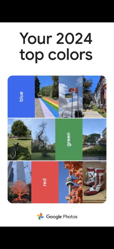 為啥連 Google Photos 都開始做年終總結了......