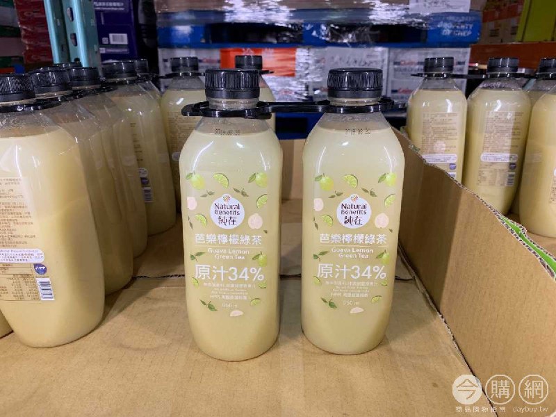 #Costco好市多3月推薦商品通知NATURAL BENEFITS 純在芭樂檸檬綠茶 #124442