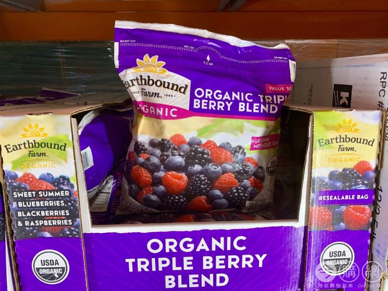 Costco折價通知 09/30(四)前 折100元#3篇FB社團開箱EARTHBOUND FARM 有機冷凍三種綜合莓 #96359