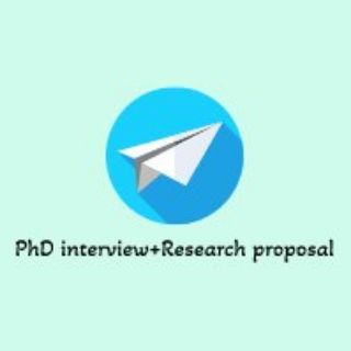 PhD interview+Research proposal Telegram Group Link