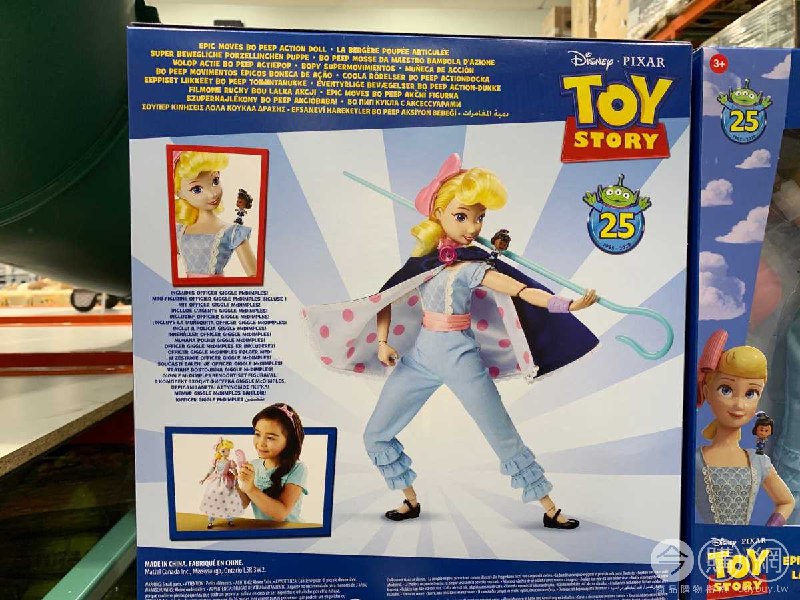 #Costco好市多2月新品通知TOY STORY 4 玩具總動員4牧羊女公仔 #125869