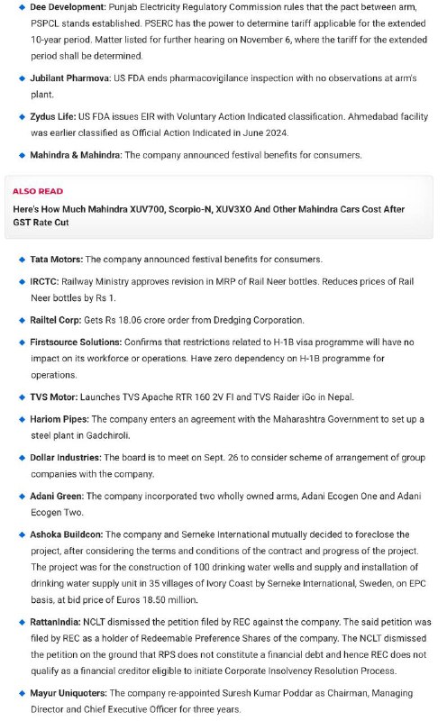 STOCKS TO WATCHSTOCKS TO WATCH