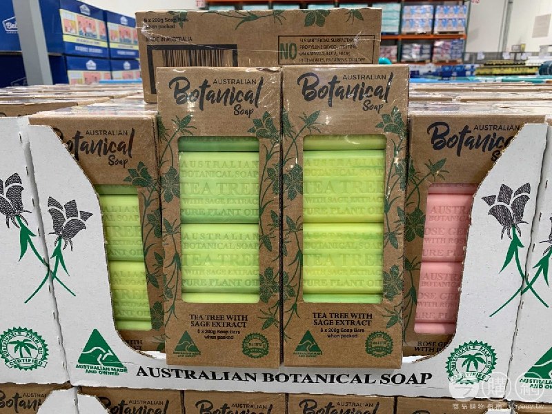 #Costco好市多04月新品通知AUSTRALIAN BOTANICAL SOAP 澳洲製植物精油香皂 #135945