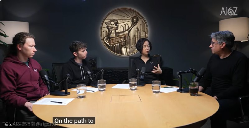 a16z 播客访谈围绕 World Labs（由李飞飞、Justin Johnson、Ben Mildenhall 等人创立）最新发布的前沿世界模型 Atlas 展开