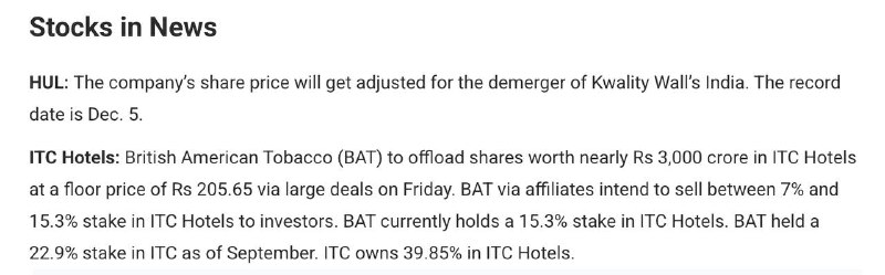 STOCKS TO WATCHSTOCKS TO WATCH